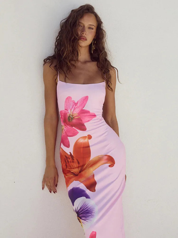 Vestido elegante floral Especial Verano playa